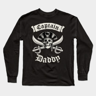 Captain Daddy Long Sleeve T-Shirt